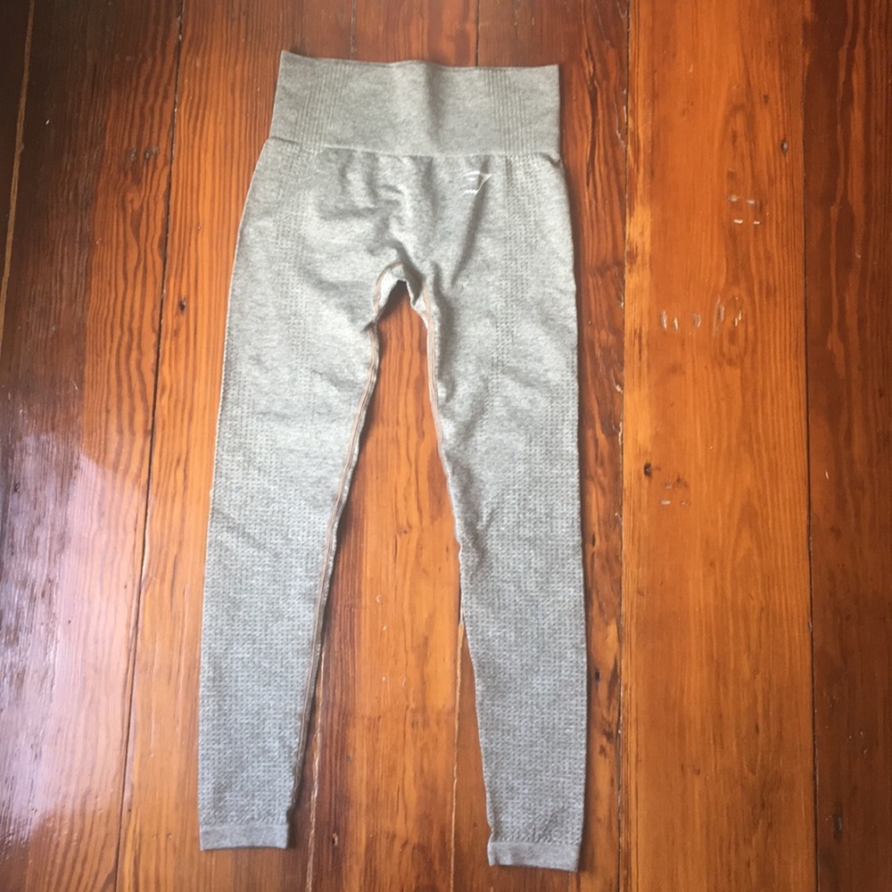 Gymshark Vital Seamless Leggings - Khaki Marl